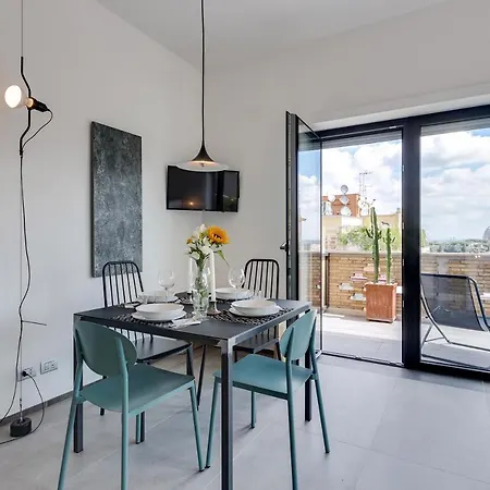 Rome As You Feel - Vatican Terrace Apartments With View-2